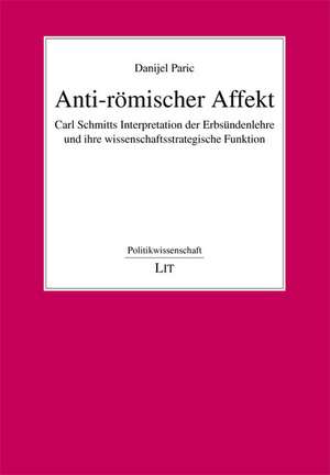 Anti-römischer Affekt de Danijel Paric