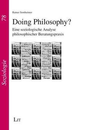 Doing Philosophy? de Rainer Sontheimer