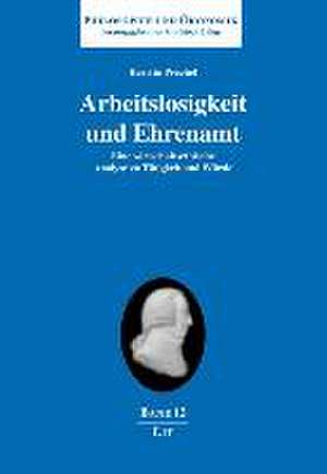 Arbeitslosigkeit und Ehrenamt de Kerstin Prechel