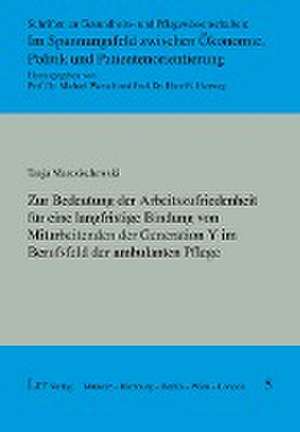 Marczischewski, T: Zur Bedeutung der Arbeitszufriedenheit