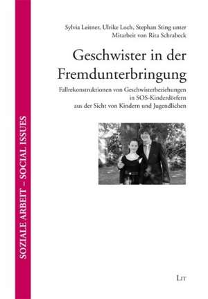 Geschwister in der Fremdunterbringung de Sylvia Leitner