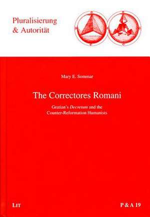 The Correctores Romani de Mary E. Sommar