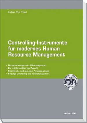 Controlling-Instrumente für modernes Human Resources Management de Andreas Klein