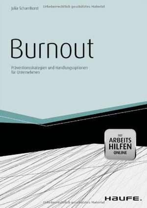 Burnout - mit Arbeitshilfen Online de Julia Scharnhorst