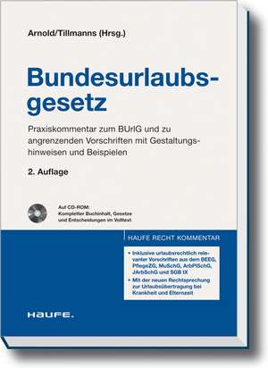 Bundesurlaubsgesetz de Manfred Arnold