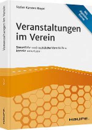 Veranstaltungen im Verein de Stefan Karsten Meyer