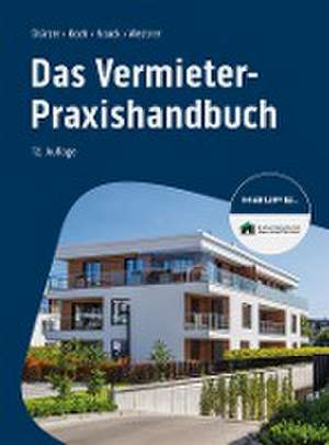 Das Vermieter-Praxishandbuch de Rudolf Stürzer