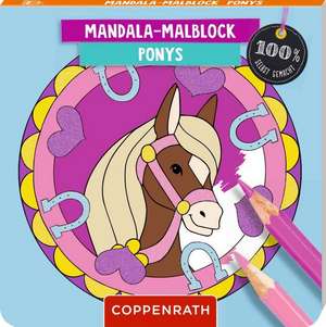 Mandala-Malblock Ponys de Kerstin Schoene