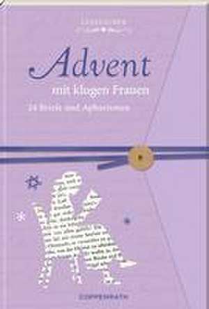 Briefbuch - Advent mit klugen Frauen de Maren Kelch