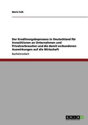 Bedürfnis, Bedarf und kaufkraftgestützte Kreditnachfrage für Konsum und Investition de Mario Falk