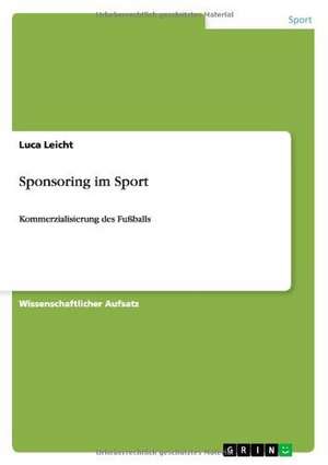 Sponsoring im Sport de Luca Leicht