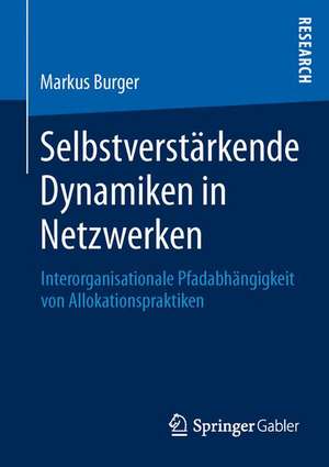 Selbstverstärkende Dynamiken in Netzwerken: Interorganisationale Pfadabhängigkeit von Allokationspraktiken de Markus Burger