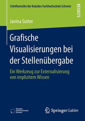 Grafische Visualisierungen bei der Stellenübergabe: Ein Werkzeug zur Externalisierung von implizitem Wissen de Janina Sutter