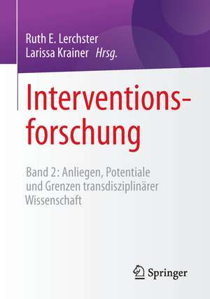 Interventionsforschung de Ruth E. Lerchster