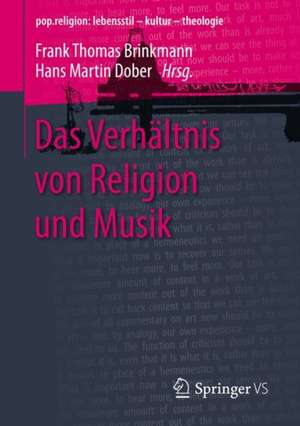 Religion.Geist.Musik : Theologisch-kulturwissenschaftliche Grenzübergänge de Hans Martin Dober