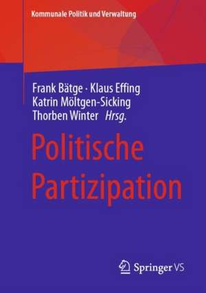 Politische Partizipation de Frank Bätge