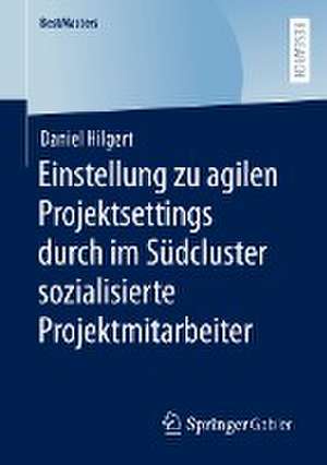 Einstellung zu agilen Projektsettings durch im Südcluster sozialisierte Projektmitarbeiter de Daniel Hilgert