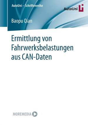 Ermittlung von Fahrwerksbelastungen aus CAN-Daten de Baopu Qian