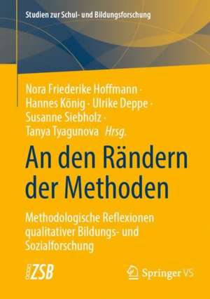 An den Rändern der Methoden de Nora Friederike Hoffmann