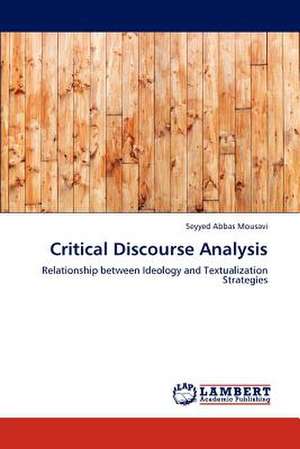 Critical Discourse Analysis de Seyyed Abbas Mousavi