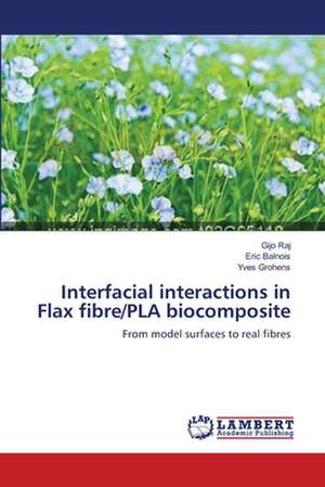 Interfacial interactions in Flax fibre/PLA biocomposite de Gijo Raj