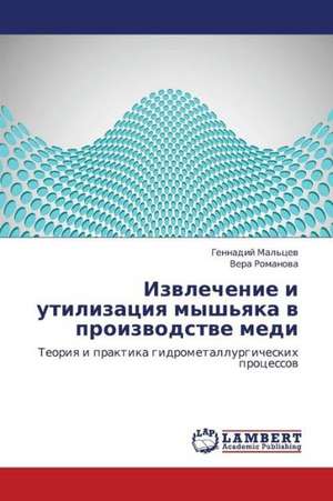 Izvlechenie i utilizatsiya mysh'yaka v proizvodstve medi de Mal'tsev Gennadiy