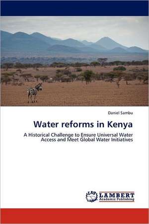 Water reforms in Kenya de Daniel Sambu