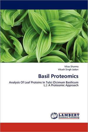 Basil Proteomics de Vikas Sharma