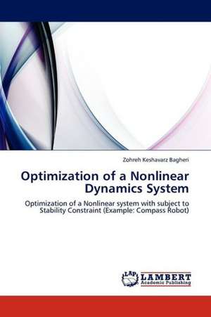 Optimization of a Nonlinear Dynamics System de Keshavarz Bagheri Zohreh