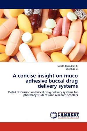 A concise insight on muco adhesive buccal drug delivery systems de Chandran C. Sarath