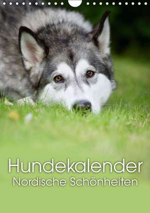 Hundekalender - Nordische Schönheiten (Wandkalender immerwährend DIN A4 hoch) de Nicole Noack