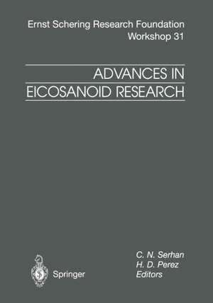 Advances in Eicosanoid Research de C.N. Serhan