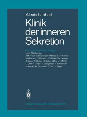 Klinik der inneren Sekretion de J.Ph. Assal