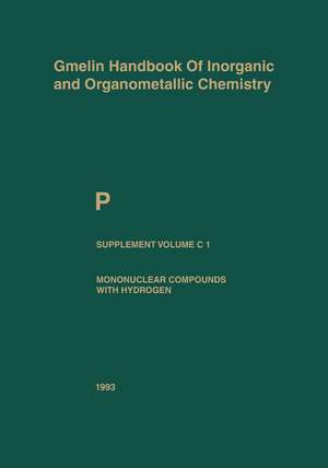 P Phosphorus: Mononuclear Compounds with Hydrogen de Werner Behrendt