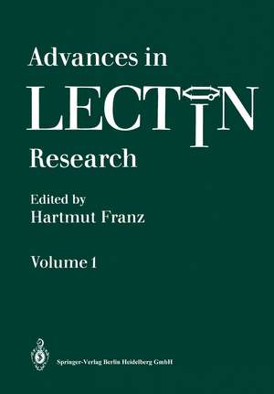 Advances in Lectin Research de Ken-ichi Kasai