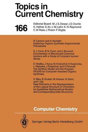 Computer Chemistry de Ivar Ugi