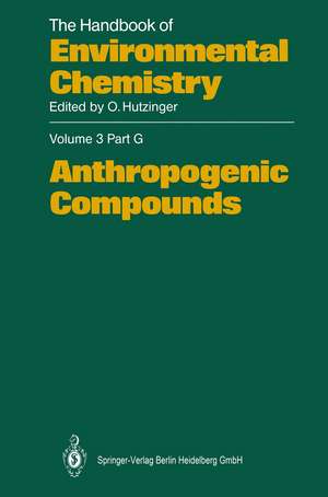 Anthropogenic Compounds de Franzkarl Brochhagen