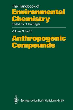 Anthropogenic Compounds de Freddy Adams