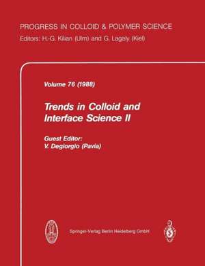 Trends in Colloid and Interface Science II de V. Degiorgio