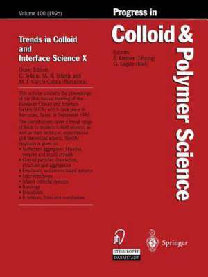 Trends in Colloid and Interface Science X de Conxita Solans