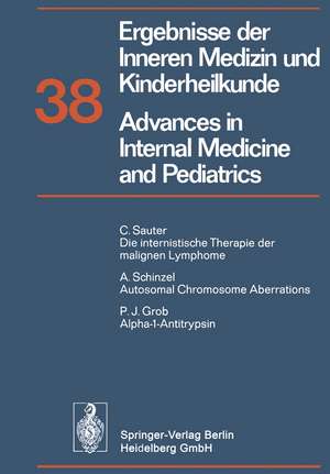 Ergebnisse der Inneren Medizin und Kinderheilkunde / Advances in Internal Medicine and Pediatrics de P. Frick