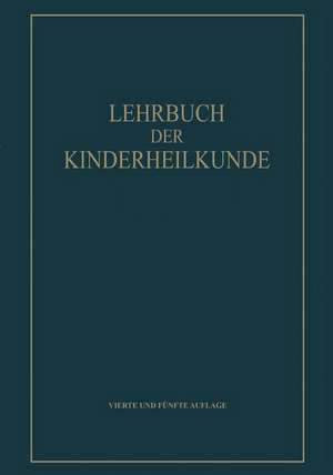 Lehrbuch der Kinderheilkunde von de Erich G. Rominger