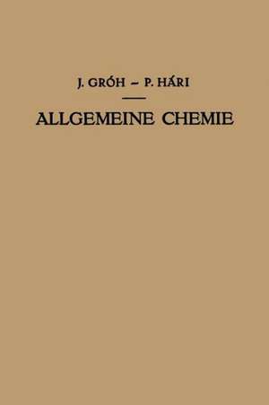 Kurzes Lehrbuch der Allgemeinen Chemie de Julius Gróh