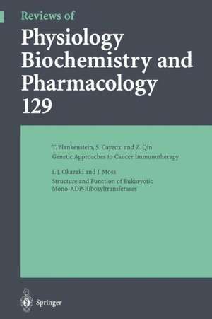 Reviews of Physiology, Biochemistry and Pharmacology de E. Habermann