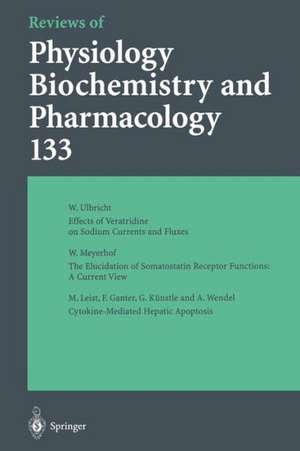 Reviews of Physiology, Biochemistry and Pharmacology de M. P. Blaustein