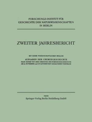 Zweiter Jahresbericht de J. Ruska