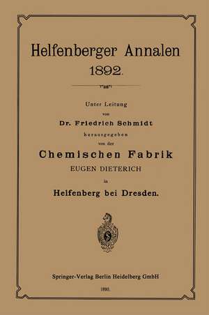 Chemischen Fabrik de Eugen Dieterich