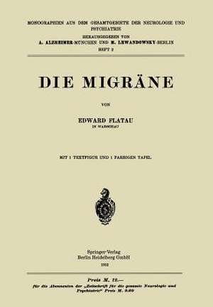 Die Migräne de Eduard Flatau