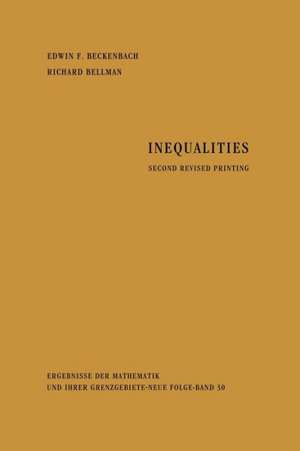 Inequalities de Edwin Ford Beckenbach