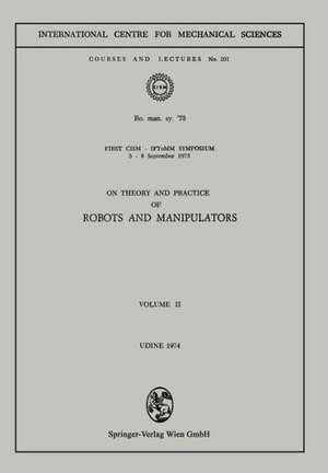 On Theory and Practice of Robots and Manipulators de Kenneth A. Loparo